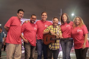 Foto 5 - Agustín Heredia, René Geraldino, Pavel Núñez, Frank Ceara, Carolina Hernández y Amarilis Freites.