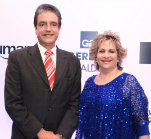 Tony Sánchez y Alexandra Izquierdo. 2