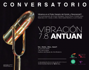 Invitación Conversatorio ANTUAN 2016- MAM