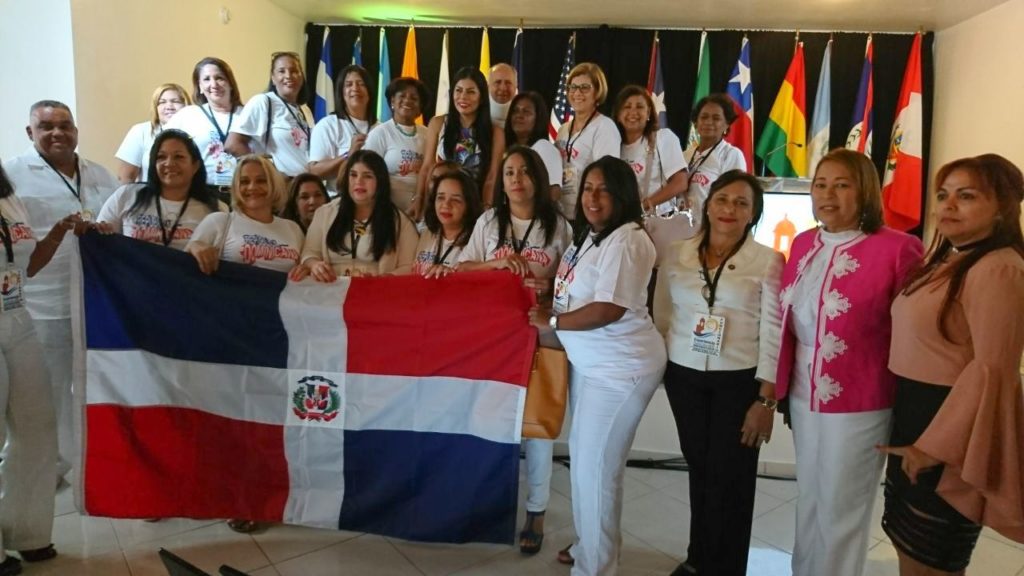 Mujeres municipalistas dominicanas en el evento Experiencia Puerto Rico 2017