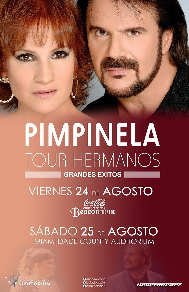 NYK Productions presenta a Pimpinela en su gira “Tour Hermanos” en