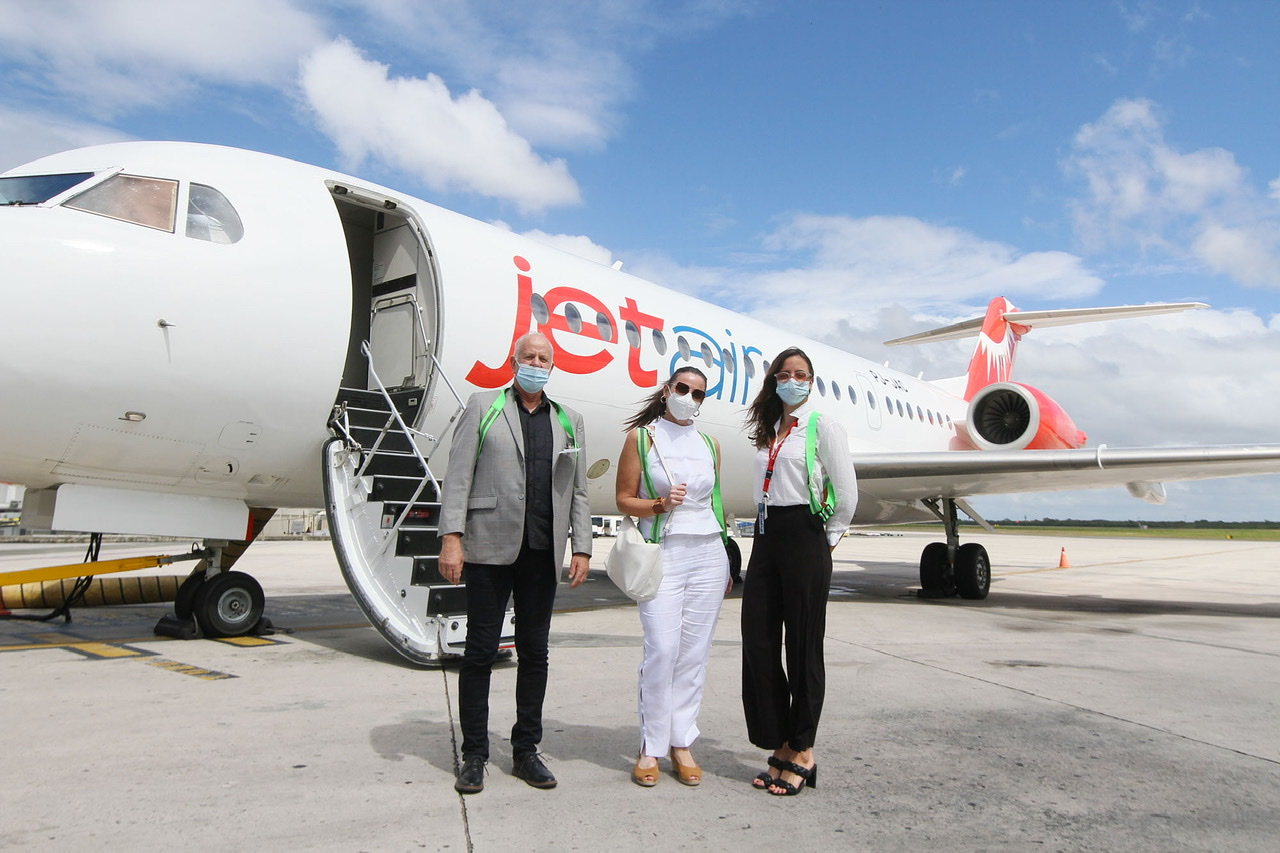 La Aerolínea Jetair Caribbean Realiza Vuelo Inaugural Desde Curazao A ...